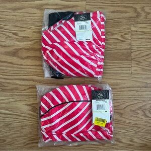 NWT Cole of California set of Pink and White Bandeau Tankini and Halter Size 18W